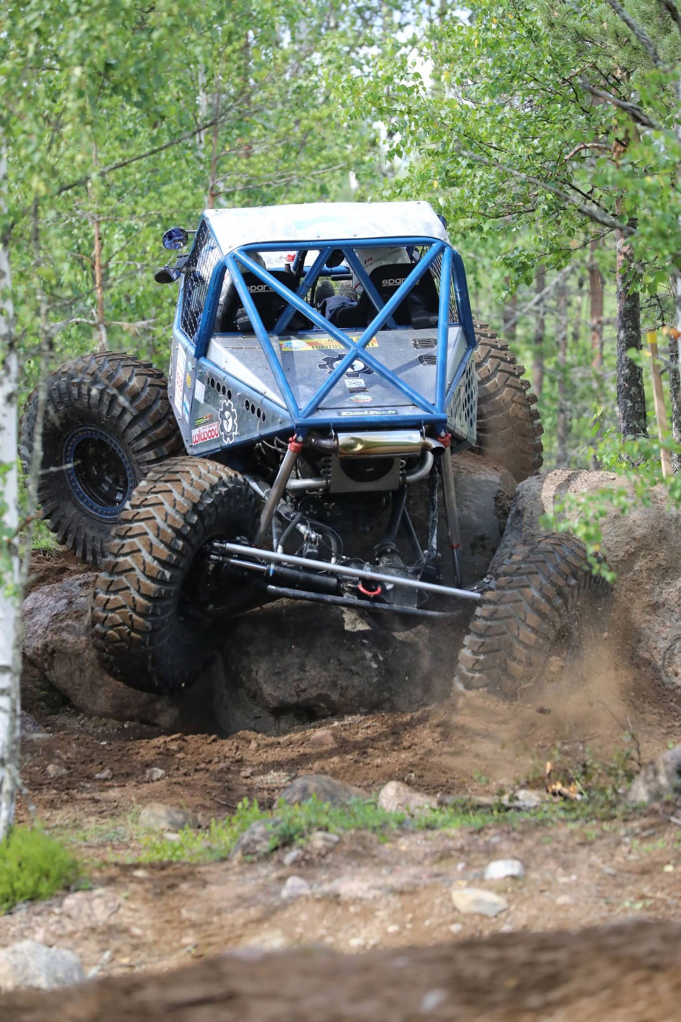 DNF Offroad competing in offroad trial