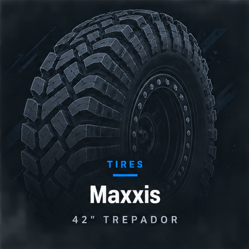 Tires - Maxxis 42 inch Trepador